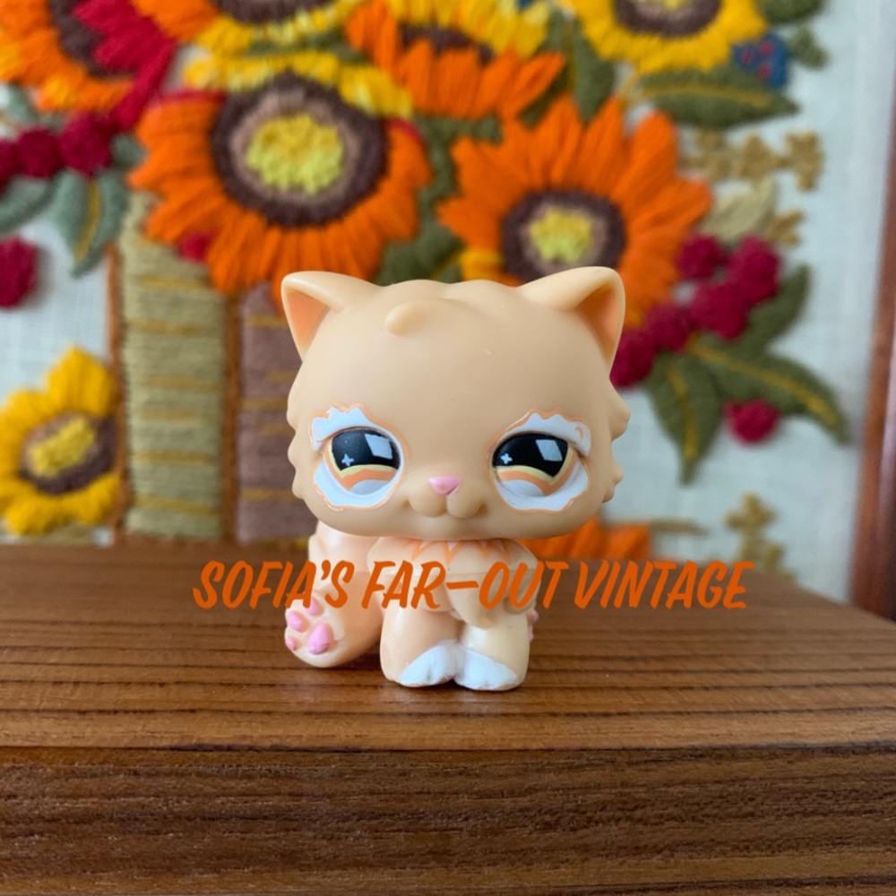Rare Littlest Pet Shop Persian Cat